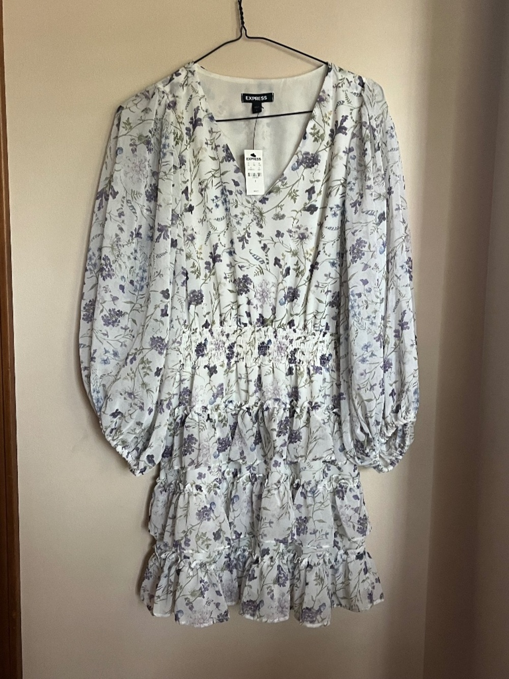 Express floral dress